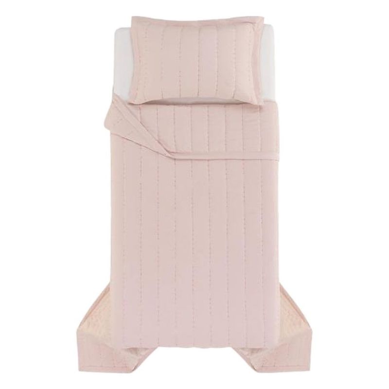 jogo de cama solteiro 2 peças karsten orion rosa 180x260cm (mp)