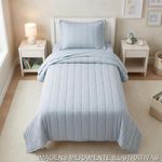jogo de cama solteiro 2 peças karsten orion azul 180x260cm (mp)