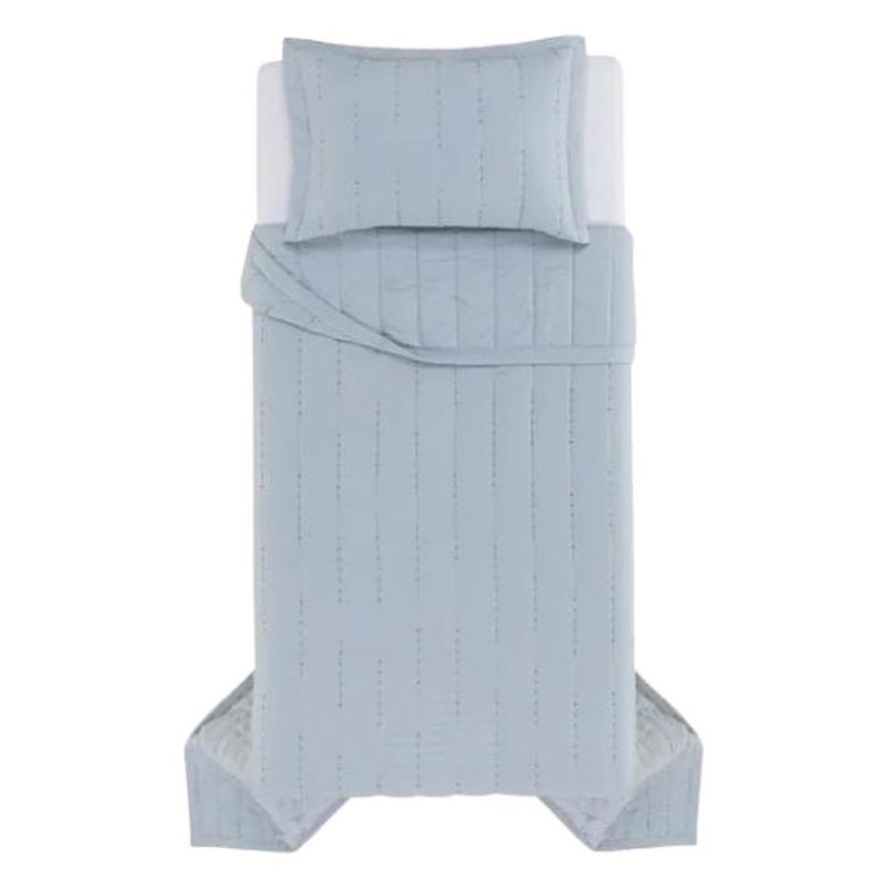 jogo de cama solteiro 2 peças karsten orion azul 180x260cm (mp)