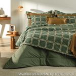 jogo de cama king 3 peças karsten bernardo verde 290x260cm (mp)