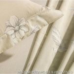 jogo de cama casal 4 peças karsten maris bege 220x250cm (mp)