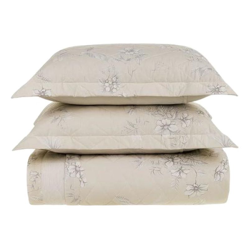 jogo de cama king 3 peças karsten maris bege 290x260cm (mp)