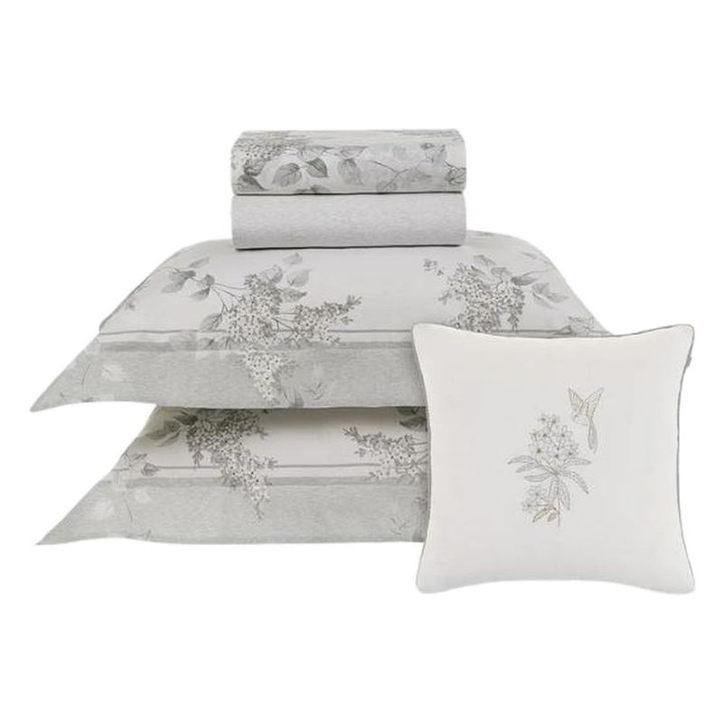 jogo de cama queen 5 peças karsten brenda off white 240x250cm (mp)
