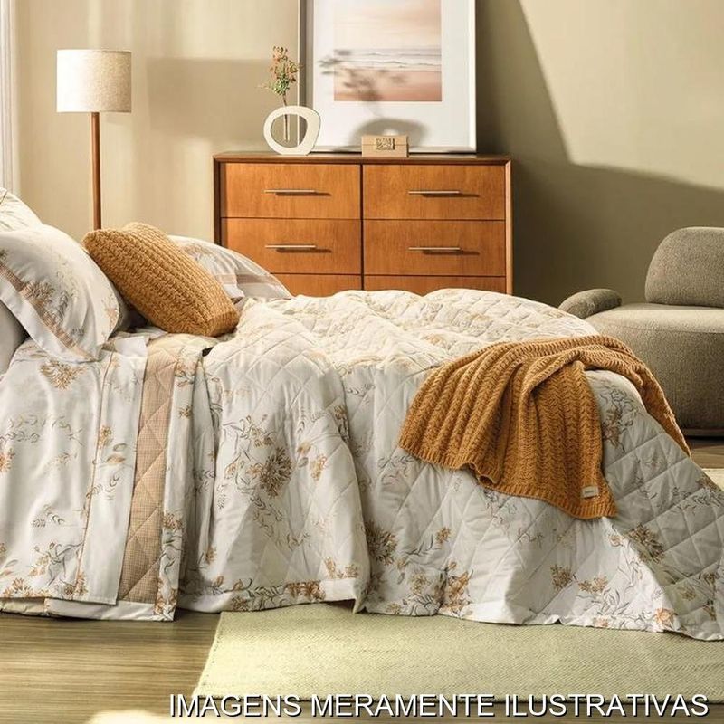 jogo de cama queen 4 peças karsten dalila 240x260cm (mp)