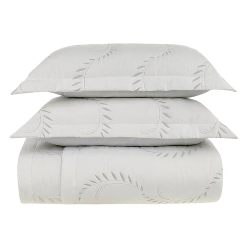 jogo de cama king 3 peças karsten lara branco 290x260cm (mp)