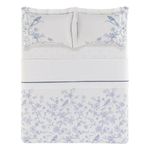 jogo de cama casal 5 peças karsten dora branco 220x250cm (mp)