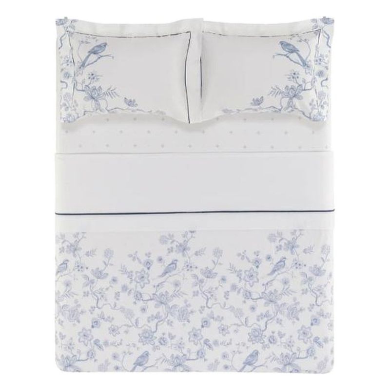 jogo de cama queen 5 peças karsten dora branco 240x250cm (mp)
