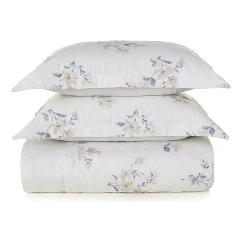 jogo de cama queen 3 peças karsten lucille branco 240x260cm (mp)