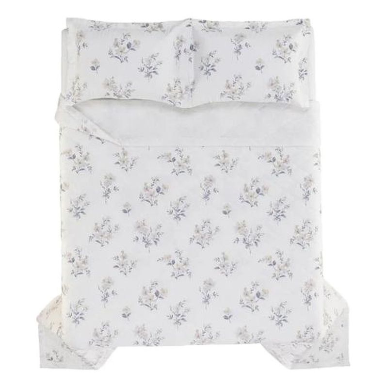 jogo de cama queen 3 peças karsten lucille branco 240x260cm (mp)