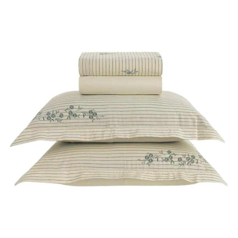 jogo de cama casal 4 peças karsten elise 220x250cm (mp)