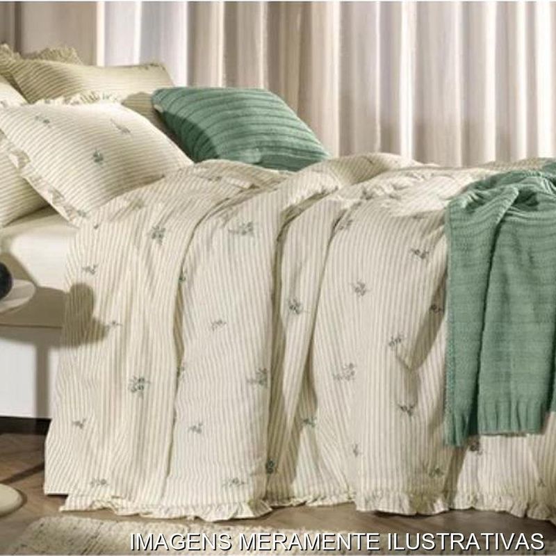 jogo de cama casal 4 peças karsten elise 220x250cm (mp)