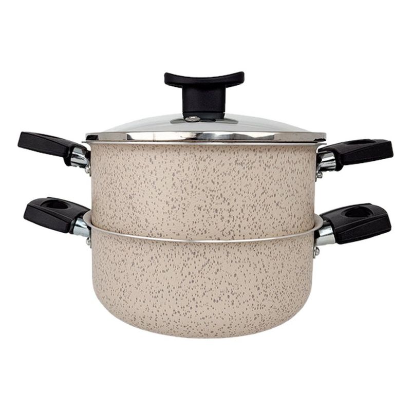 cozi vapor brinox com tampa 16cm 1,4l vanilla 7113/350
