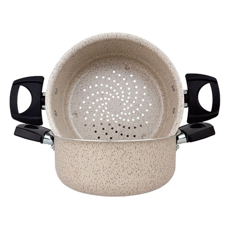 cozi vapor brinox com tampa 16cm 1,4l vanilla 7113/350