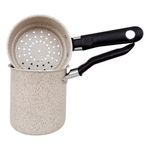 cuscuzeira brinox 10cm 800ml vanilla 7113/360