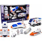 brinquedo conjunto estelar space zoop toys zp01441
