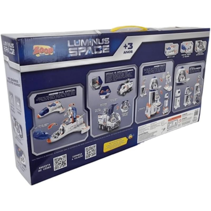 brinquedo conjunto estelar space zoop toys zp01441