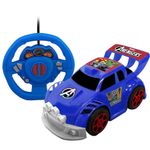 carro de controle remoto candide smart driver avengers 66002