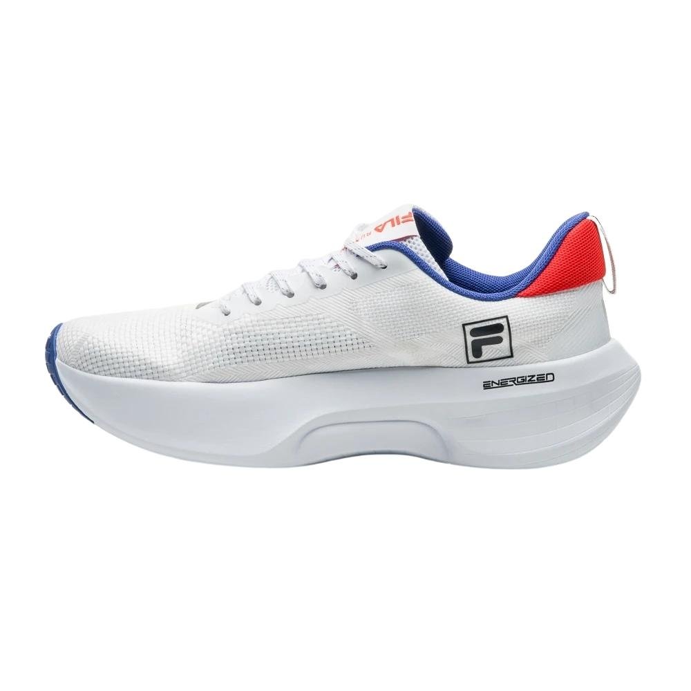 Tênis Corrida Masculino n°40 Fila Breeze Branco e Azul