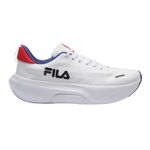 tênis corrida masculino n°41 fila breeze branco e azul (mp)