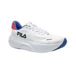 tênis corrida masculino n°41 fila breeze branco e azul (mp)