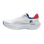 tênis corrida masculino n°41 fila breeze branco e azul (mp)