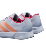 tênis corrida masculino n°41 adidas duramo rc2 off-white e laranja (mp)