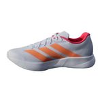 tênis corrida masculino n°42 adidas duramo rc2 off-white e laranja (mp)
