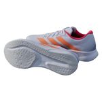tênis corrida masculino n°42 adidas duramo rc2 off-white e laranja (mp)