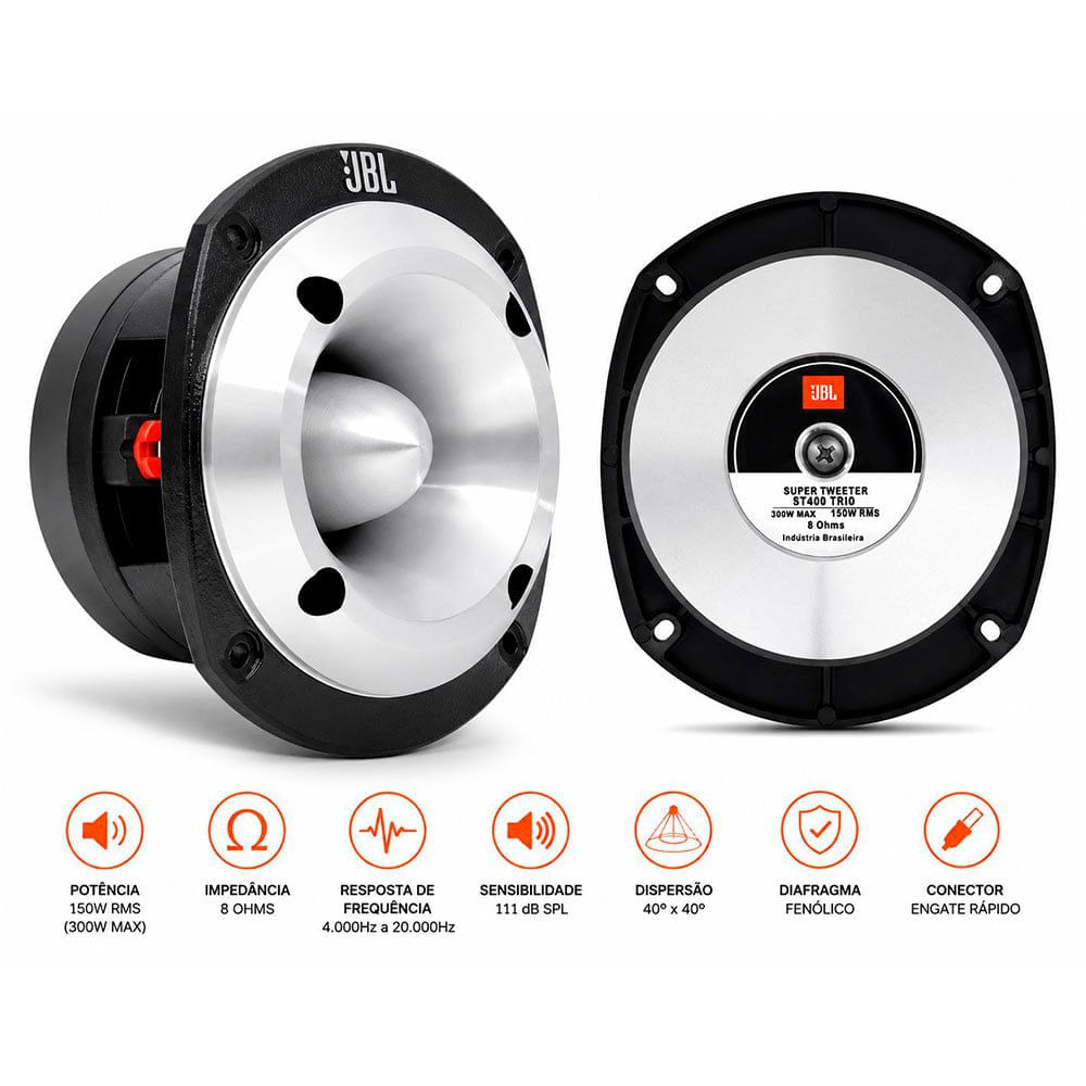 Super Tweeter JBL Selenium ST400 150W 8 Ohms Super Tweeter JBL Selenium ST400 150W 8 Ohms
