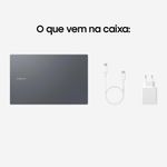 notebook samsung galaxy book4 tela 15.6" full hd led intel core 5-120u 8gb 512gb ssd iris xe 15.6 full hd led