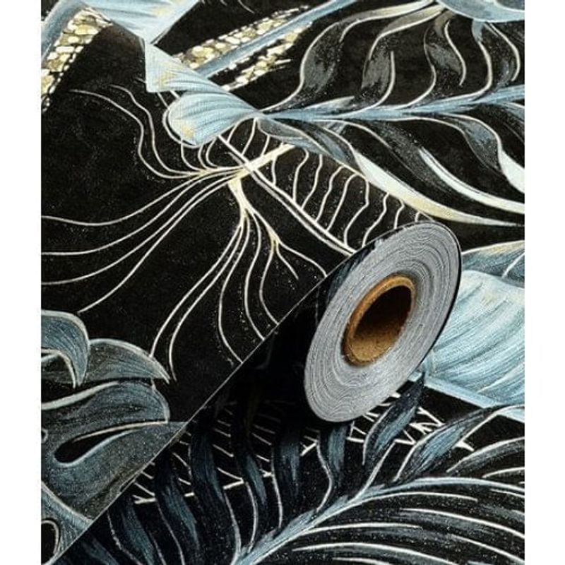 papel de parede baima 9m preto 181710 e-bi