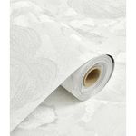 papel de parede baima 9m branco st6682 e-bi