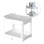 escorredor de pratos paramount duplo com bandeja 40x32x36cm fly 4623 (mp)