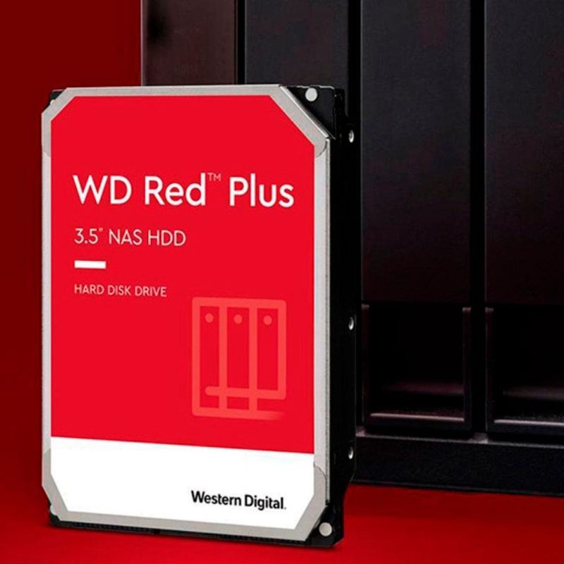 hd para servidor nas western digital wd red plus 12tb 3.5" sata iii 512mb wd120efgx (mp)