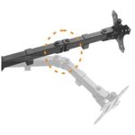 suporte de mesa articulado elg para 2 monitores 17" a 32" t1224n (mp)