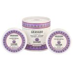 kit granado terrapeutics lavanda esfoliante corporal 60g e manteiga corporal 60g