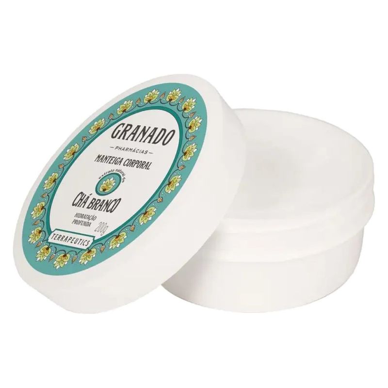 manteiga corporal granado chá branco 200g
