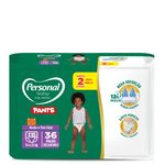 fralda descartável personal baby protect pant tamanho xxg 36 unidades