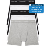 pacote de cuecas masculinas calvin klein 5 unidades m colorida a-mbi