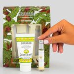 kit duo suavidade gramado creme de mãos castanha do brasil 50ml e colônia bergamota e flor de laranjeira 10ml