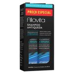 kit shampoo antiqueda allovita 2 unidades de 200ml cada