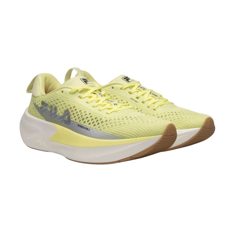 Tênis Corrida Masculino N°42 Fila Speedzone 2 Verde Limão (MP)
