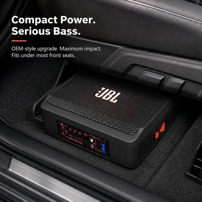 subwoofer ativo jbl sw68a-ms plus 6x8 100w upgrade oem (mp)