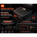 subwoofer ativo jbl sw80a-ms plus 8" 200w rms slim (mp)