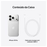 apple iphone 18 pro 256gb prateado