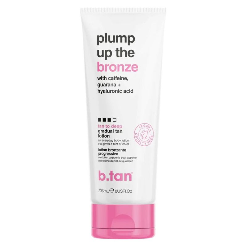 loção autobronzeadora coreano b.tan plump up the bronze 236ml