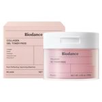 disco tônico facial coreano biodance collagen gel toner 60 pads